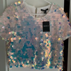 Sequin Top NWT